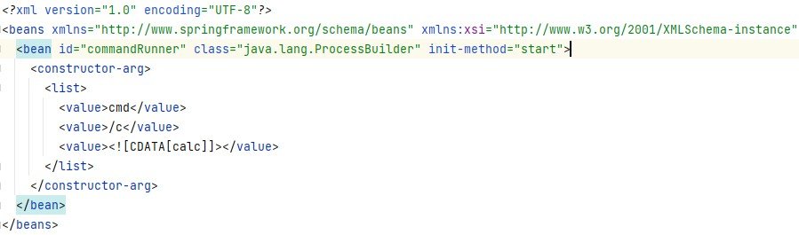 Spring's XML Bean definition